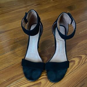 Jeffrey Campbell Free People ankle strap heeled sandals